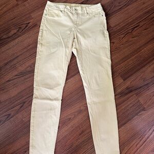 Women's yellow Maurice’s pants